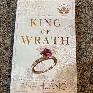 Gold and Red Women's Ring